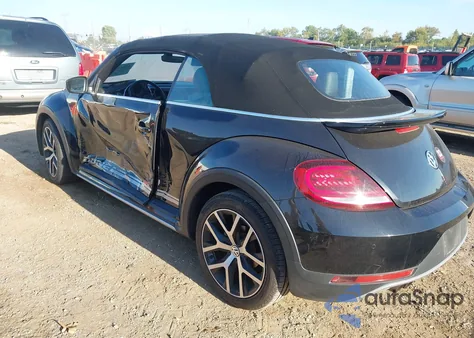 2018 Volkswagen Beetle 2.0T Dune from USA, damaged, VIN 3VWTDAAT6JM507612